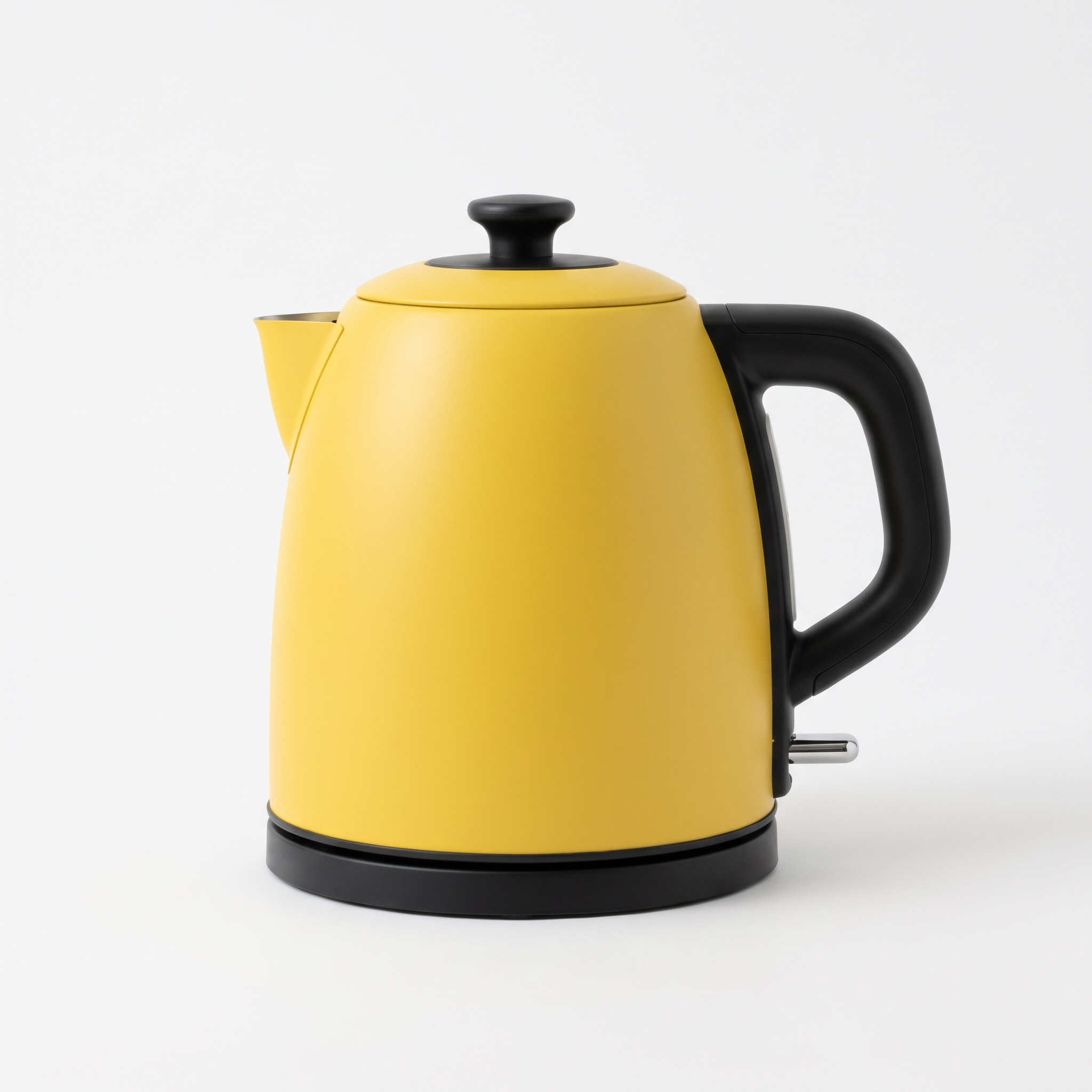 Electric kettle, photographed on white